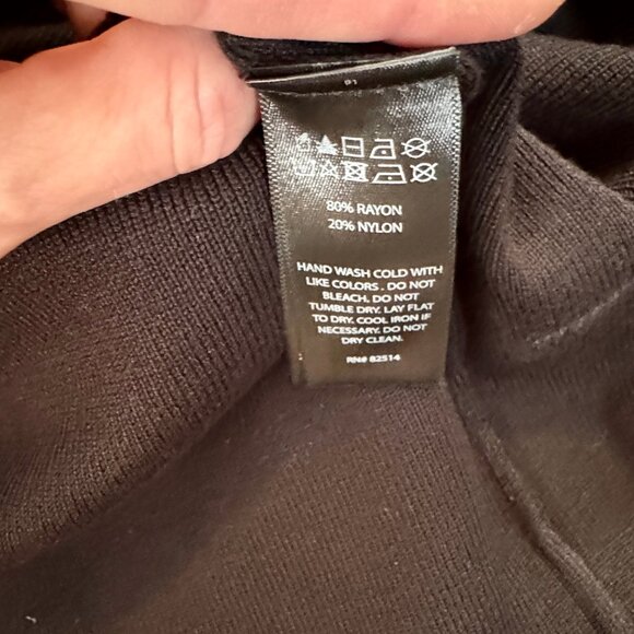 HOUSE OF HARLOW 1960 - NWT One Shoulder Knit Maxi Dress w/ Slit - sz. M - Picture 6 of 7